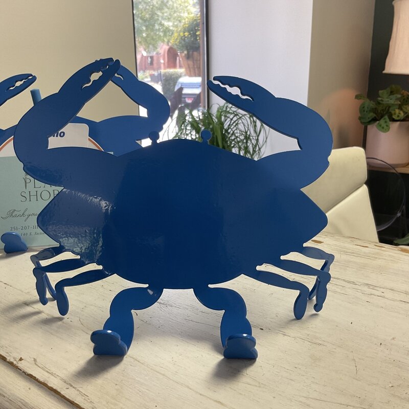 Small desk crab blue