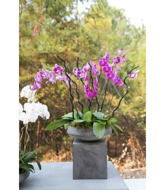 Newport Bowl 17.5"x 6" Grey