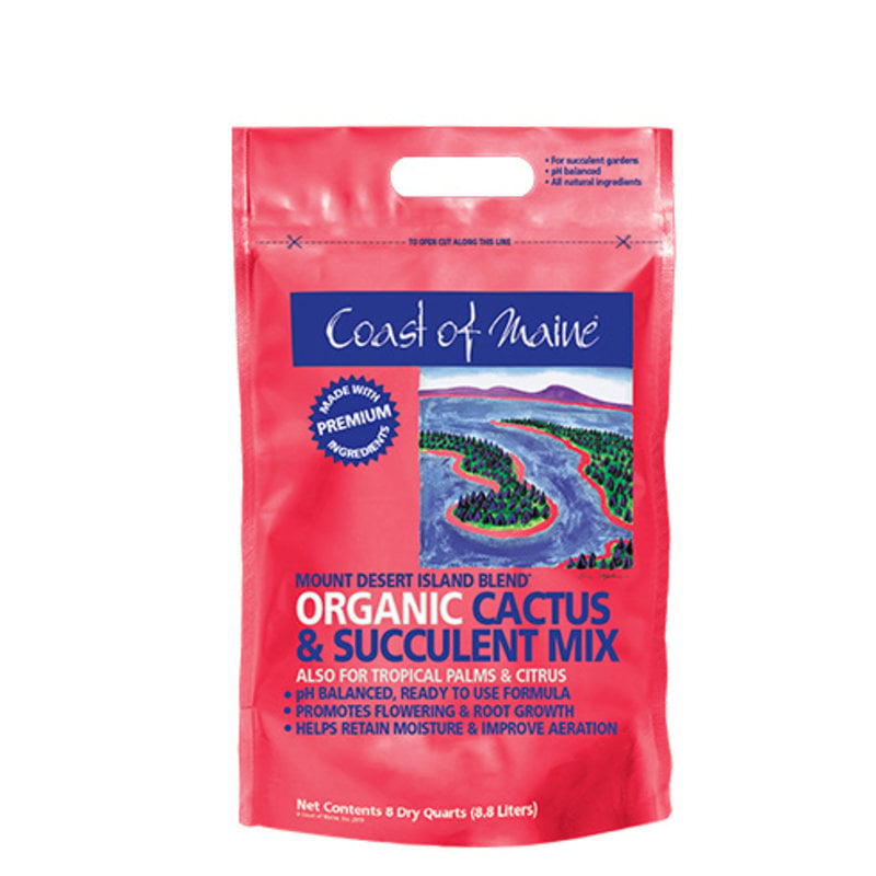 Coast of Maine Mount Desert Island Blend Organic Cactus & Succulent Mix (8 qt.)