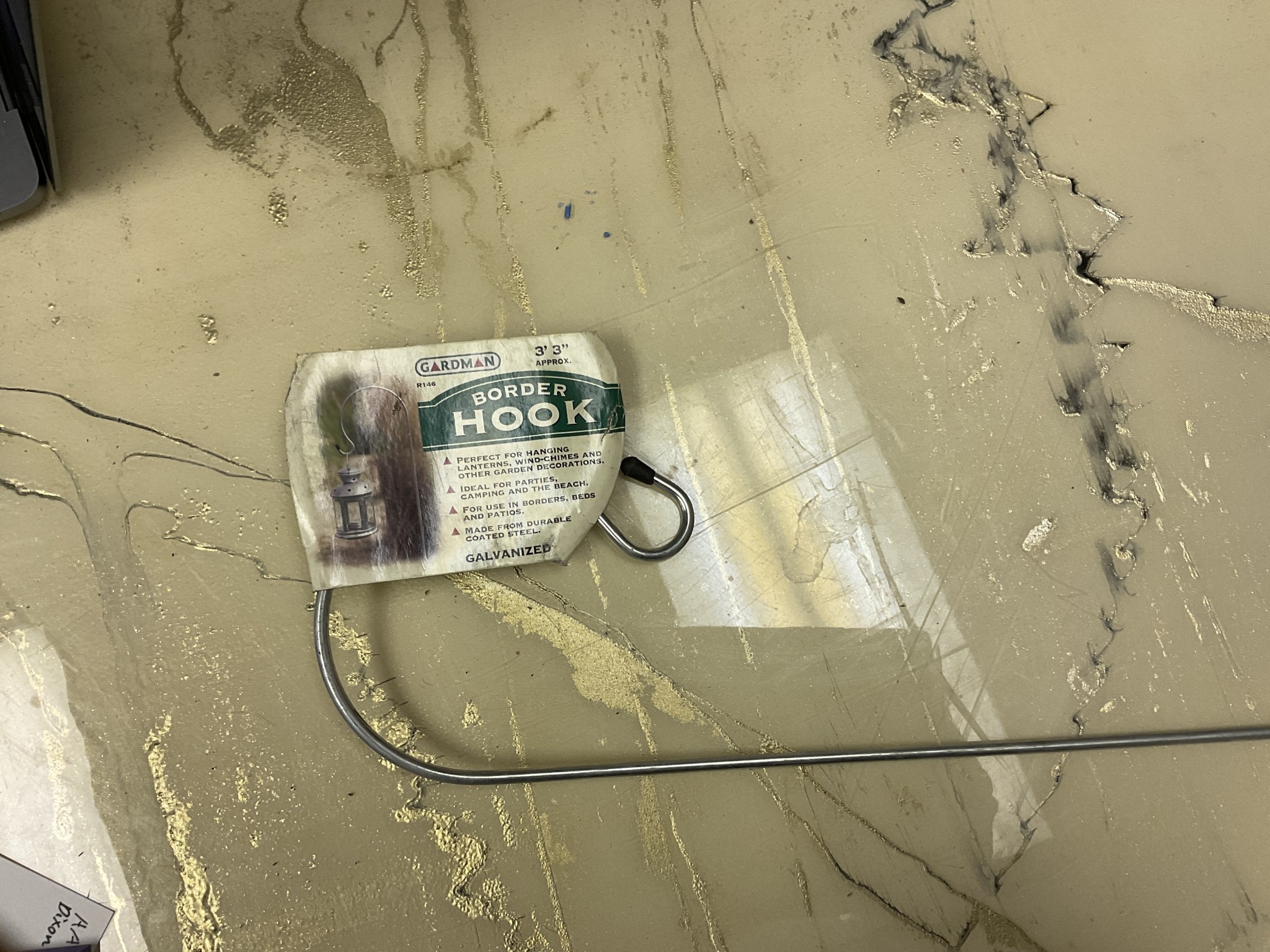 3 ft Galvanized Border Hooks The Plant Shoppe