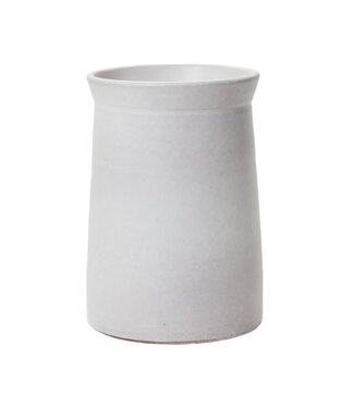 Accent Decor Alban Vase 8.25"x12.25" White