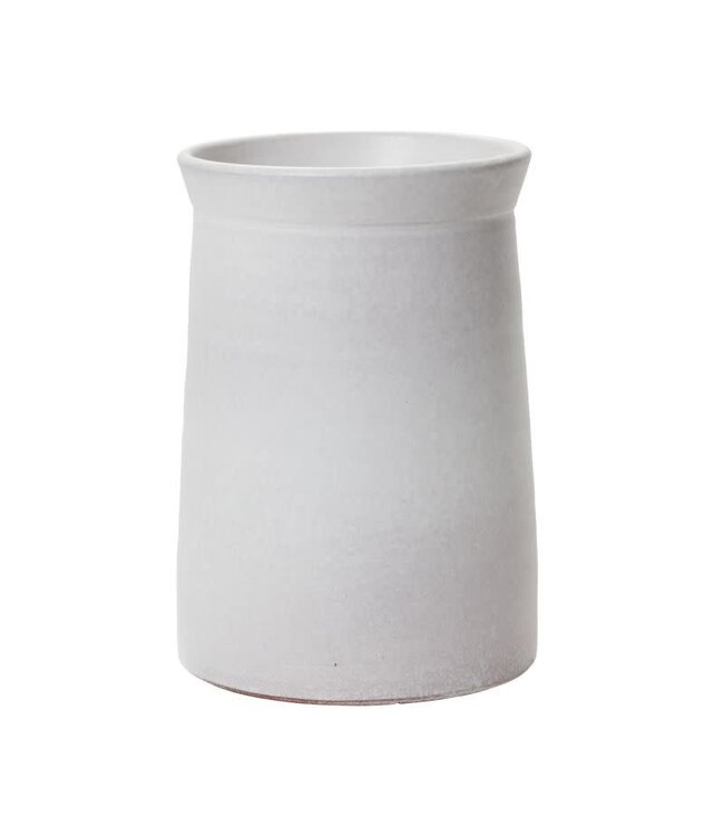 Accent Decor Alban Vase 8.25"x12.25" White