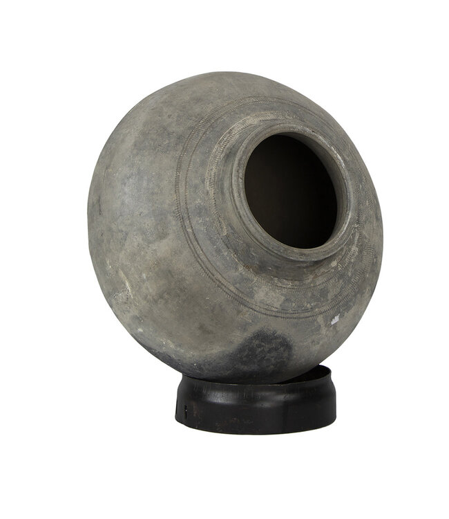 The Plant Shoppe Mud Pot w/Base Large