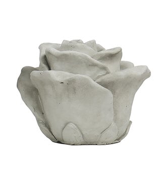 The Plant Shoppe Cast Concrete Rose Large