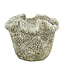 The Plant Shoppe Coral Planter Tall, Cast Concrete