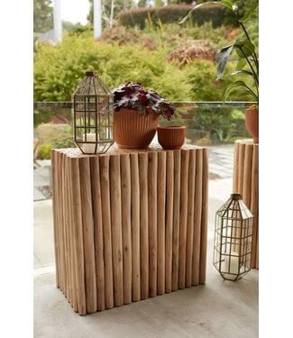 The Plant Shoppe Sotello Table 27.75"x14.25"x27.75"