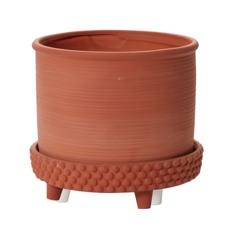 The Plant Shoppe Jane Footed Pot 12.5"x11" Terra