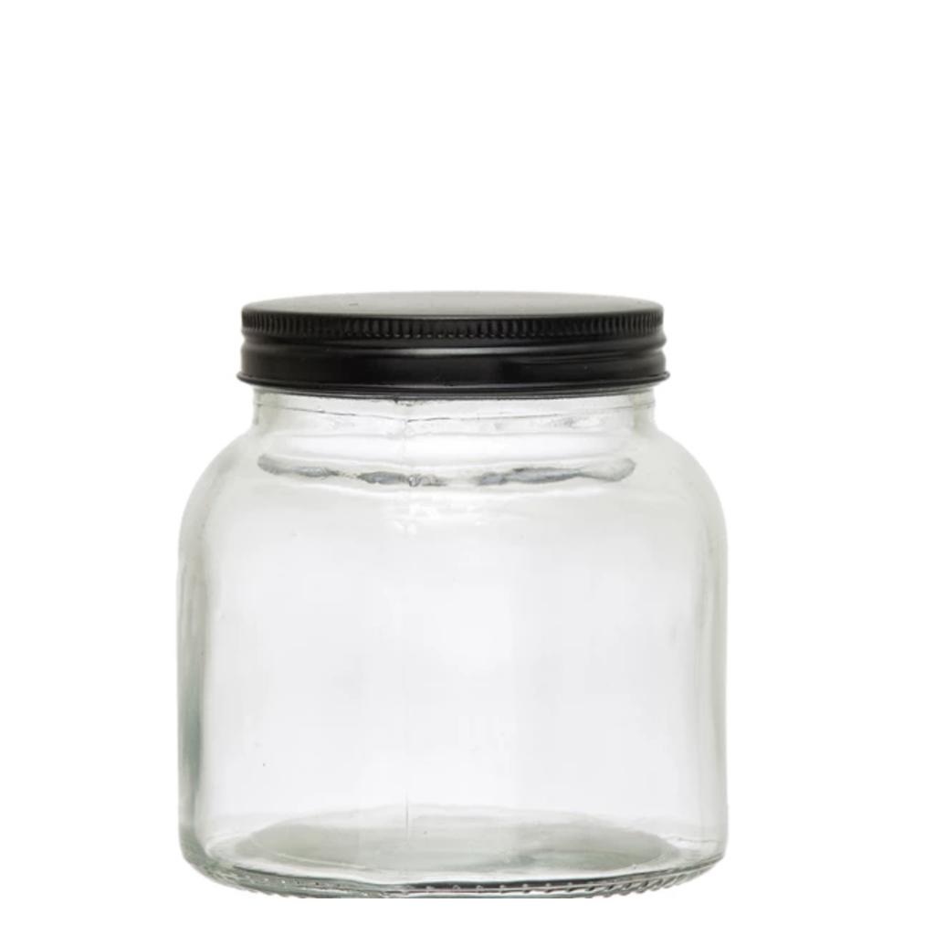 Mimorou 20 Pieces Wide Mouth Mason Jars with Lids 10 oz Glass