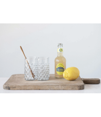 The Plant Shoppe Hobnail Drinking Glass