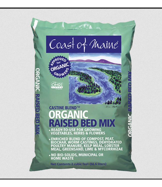 Coast of Maine Castine Blend Organic & Natural Raised Bed Mix (2 cf)