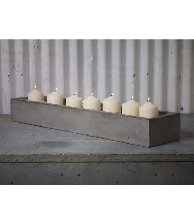 Accent Decor Newport Planter 31.5"x 7"x 4" Grey