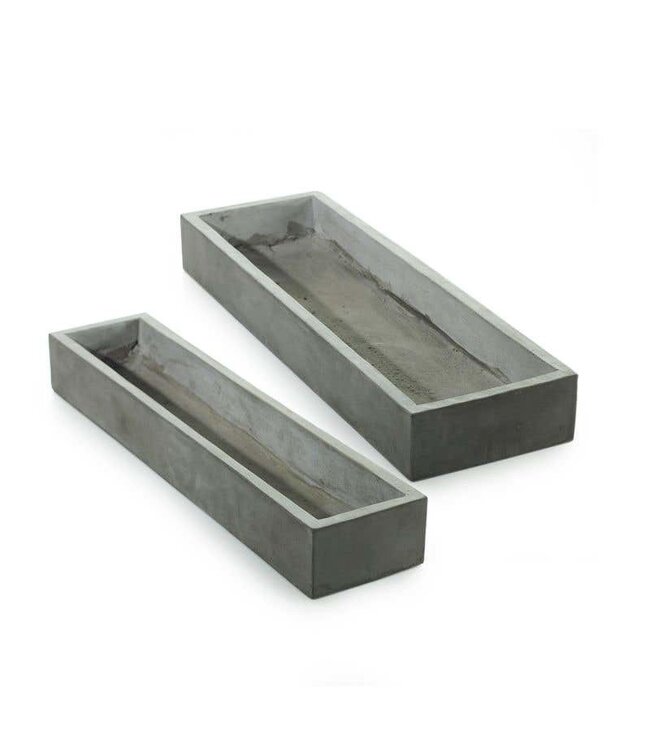 Accent Decor Newport Planter 31.5"x 7"x 4" Grey