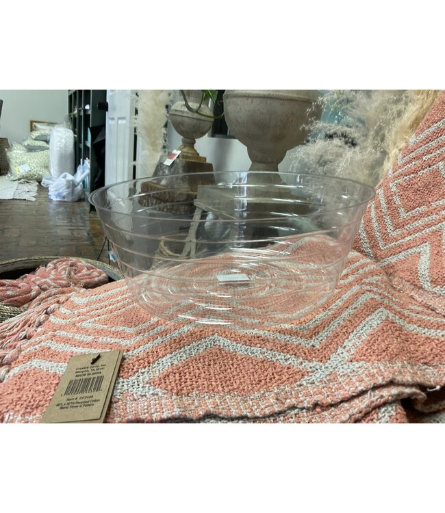 Clear Vinyl Basket Liner 10"