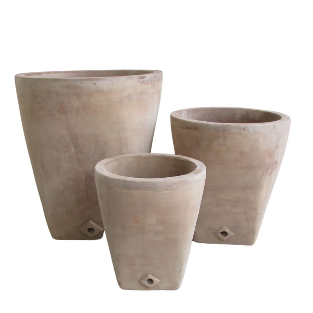 Anamese Garden + Home Large Yuki Tall Planter 18"H