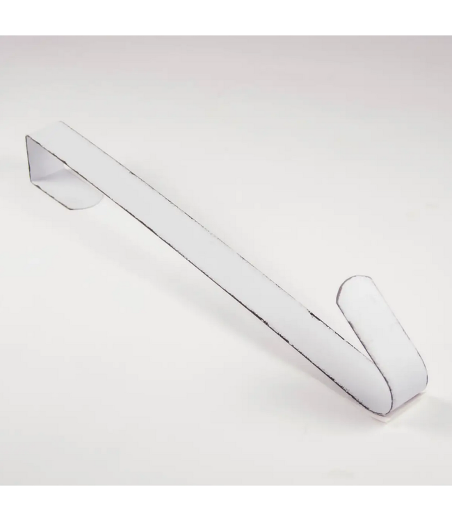 Wreath Hanger - Antique White 22"