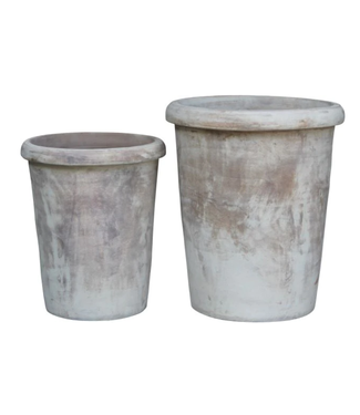 Anamese Garden + Home Mirabella Planter, Vietnamese Unglazed Small 22.5" x 18.5"