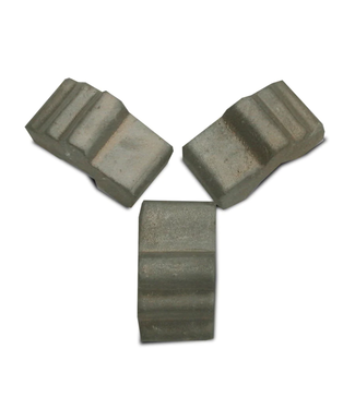 Anamese Garden + Home Pot Feet - Luna, graphite, heavy metal (Set of 3)