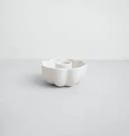 Ceramic Fleur Taper Holder