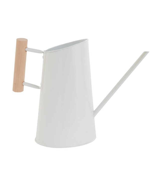 Preston Watering Can 14.25"x 6.5"x 10.75" White
