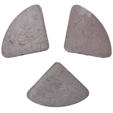 Triangle Foot Small Grey Set of 3