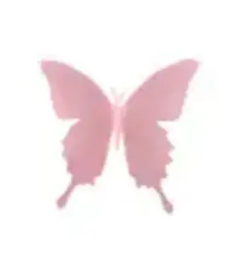 Fig & Dove Acrylic Butterfly Medium/Pink