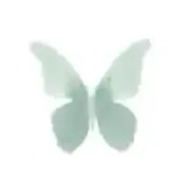 Fig & Dove Acrylic Butterfly Medium/Blue/Green