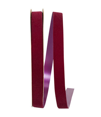 Velvet Outdoor Polypro Domestic, Burgundy, 5/8 Inch, 25 Yards