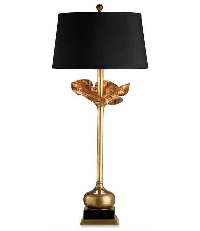 Currey & Company Metamorphosis Brass Table Lamp