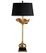 Currey & Company Metamorphosis Brass Table Lamp