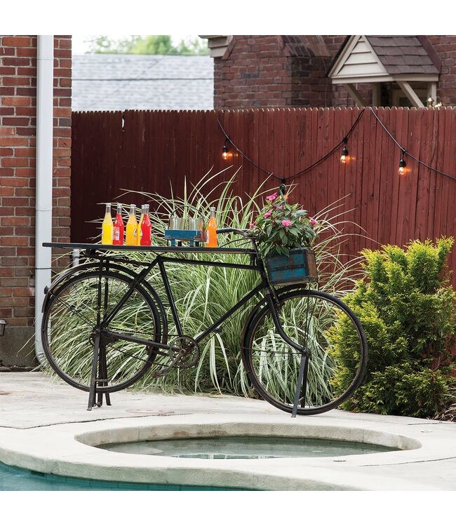 Vintage Bike Bar Table