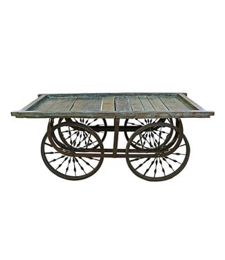 Wooden Trolley Cart