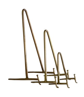 Antique Brass Display Stand Small