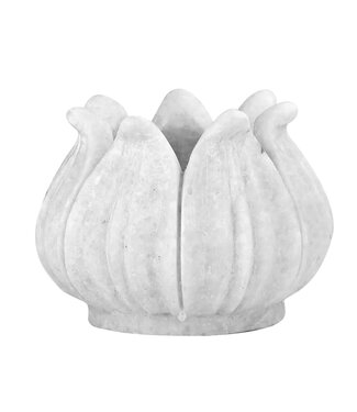 Marble Lotus Flower Planter