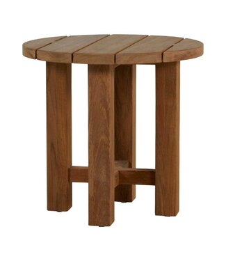 Summer Classics CROQUET TEAK END TABLE NATURAL TEAK (PLT)