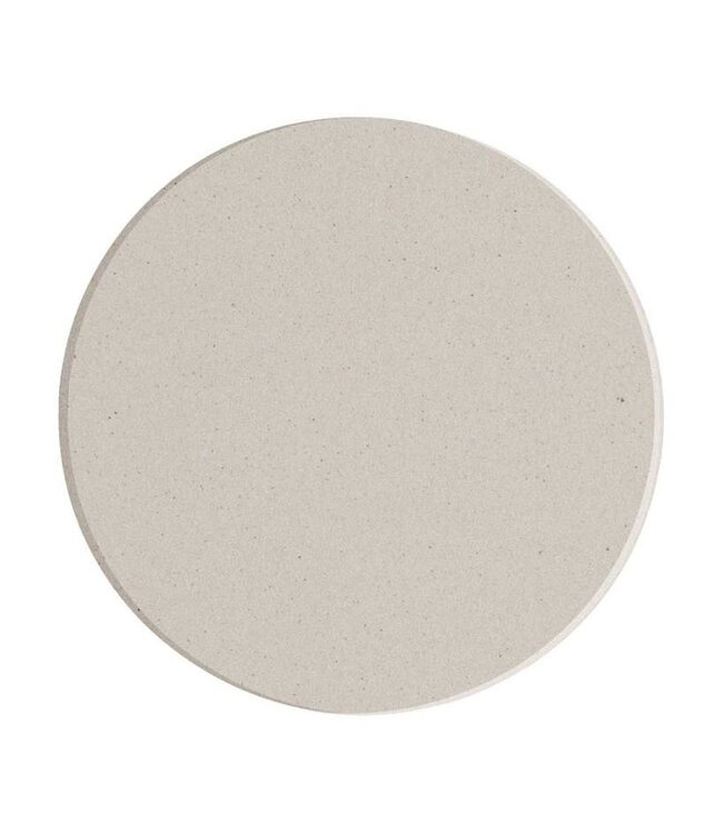 Summer Classics ELLA ALUMINUM END TABLE SLATE GREY / TRAV SUPERSTONE