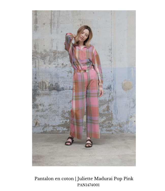 Pant - Pantalon Juliette N°740 Madurai Pop Pink