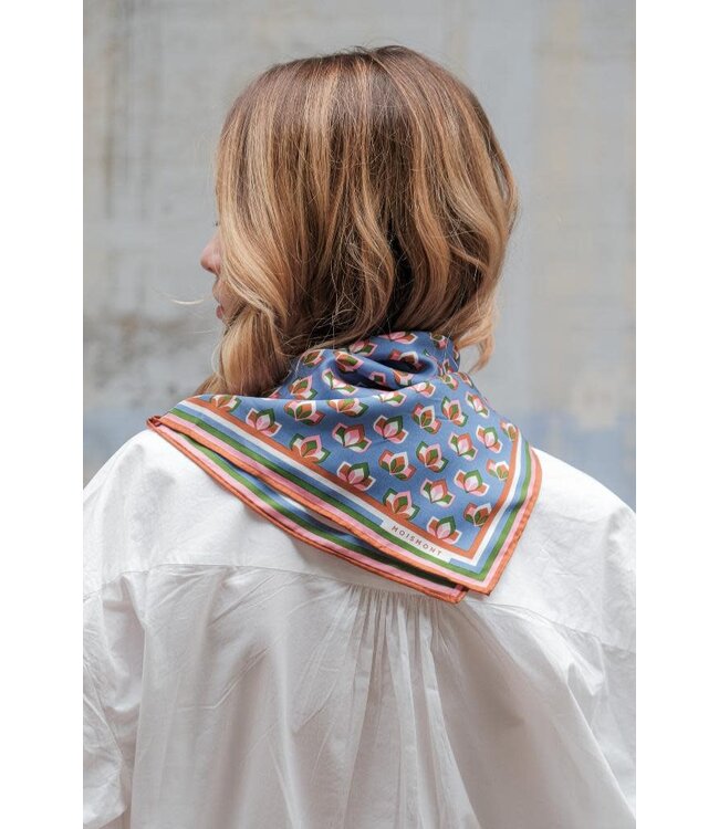 Foulard N°710 Nordic Blue