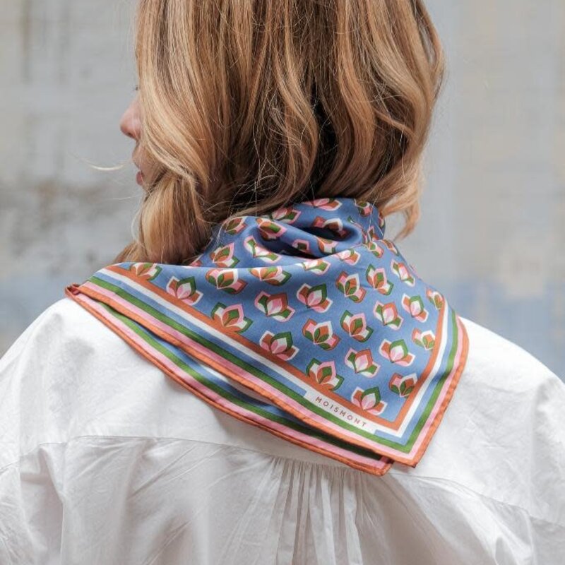 Foulard N°710 Nordic Blue