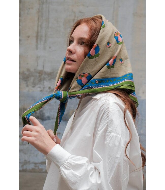 Foulard N°716 Khaki