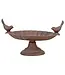 Bird Bath w/Decorative Birds, Cast Iron