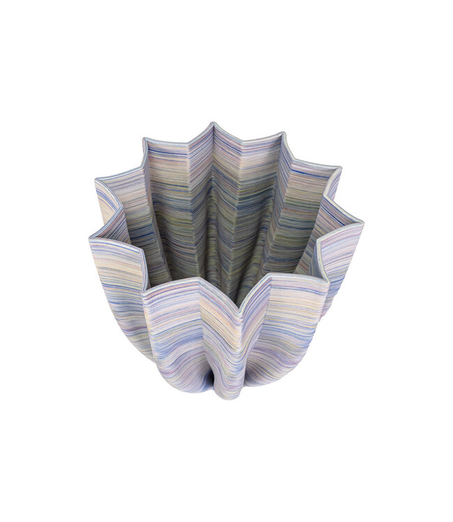 Anselm Pleated Vase