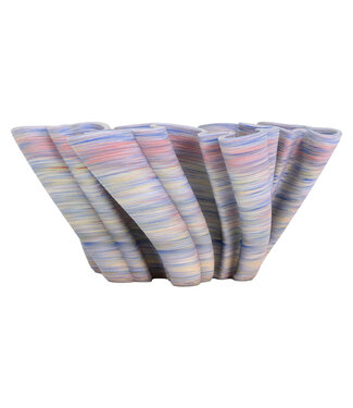 Anselm Wavy Short Vase