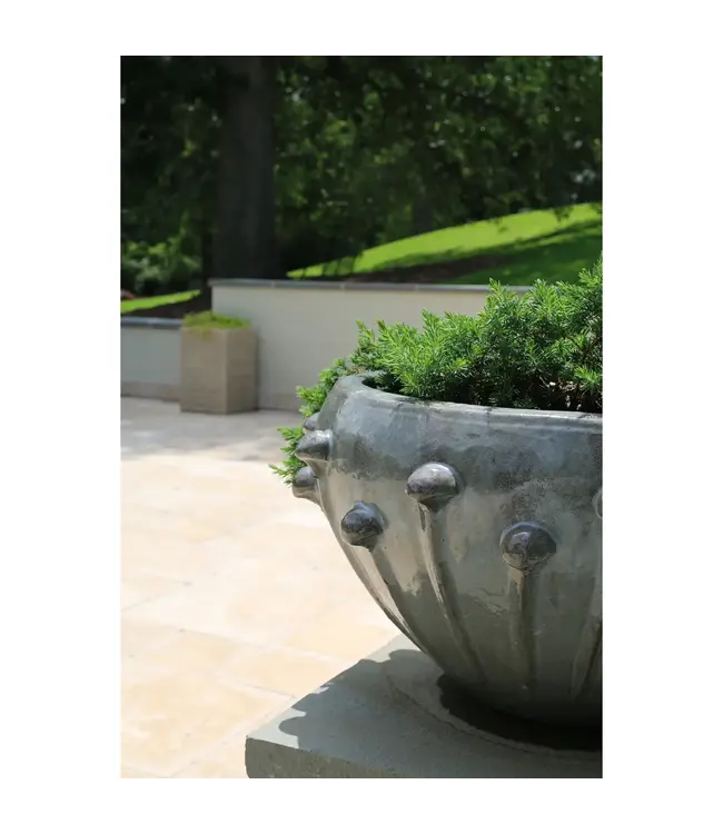 Kroton Bowl Medium~14"H x 27"W Winter Sky