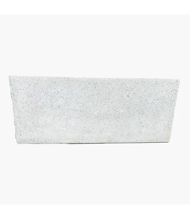 Simple Trough Large~16"H x 40"L x 16" D Pebblewhite