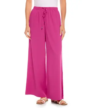 Petra Wide Leg Pant Magnolia Pink XS Solid