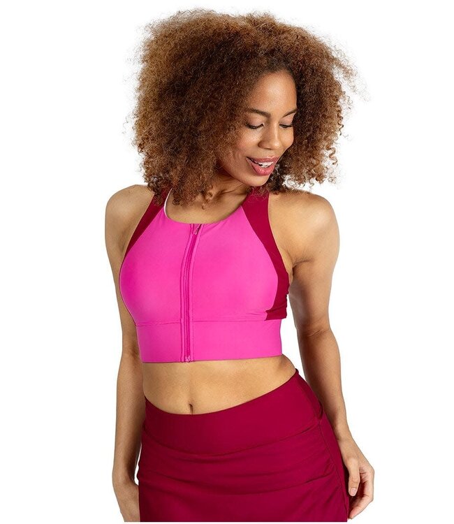 coolibar Medley Zip-Up Swim Bra