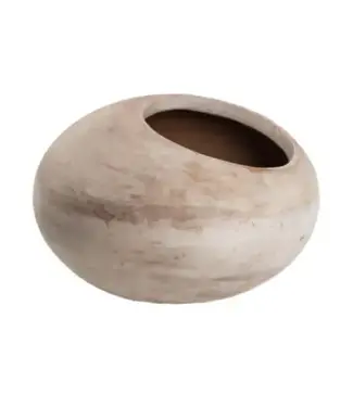 Anamese Garden + Home Ronde Planter Medium 11"H x 16"W Vietnamese Unglazed