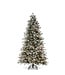 Christmas tree *DC* 9' Snowy Nordic Fir with Brilliant LED Lights