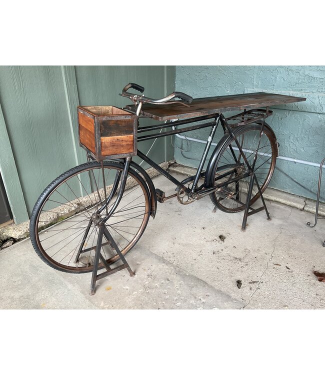 Vintage Bike Bar Table