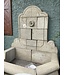 Lg Rosette Fountain  53 × 47 × 32 in French Gray = 16 pieces